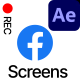 Facebook Story Recording Screens - VideoHive Item for Sale