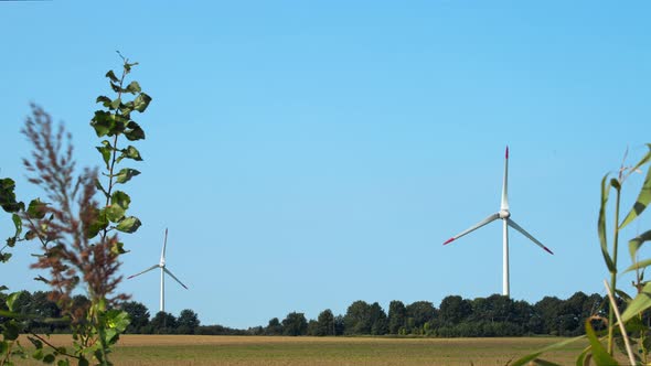 Windmill In Farmer's Field