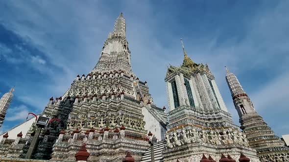 Wat Arun The Temple of Dawn Landmark of Bangkok Thailand