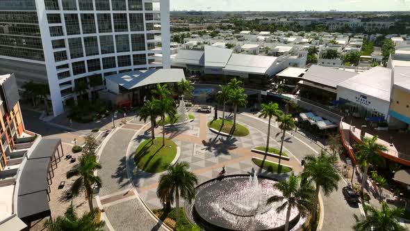 Aerial Drone Video Doral Cityplace Miami 4k