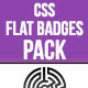 Flat Badges Vol. 1 - CodeCanyon Item for Sale