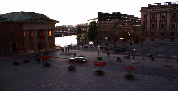 Square - Stockholm - Time Lapse
