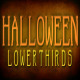 Halloween Lower Thirds - VideoHive Item for Sale