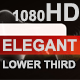 Elegant Lower Third - VideoHive Item for Sale