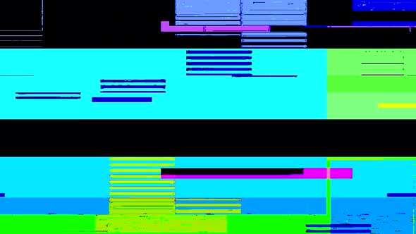 Glitch TV Static Noise