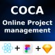 COCA - Project Management App | ANDROID + IOS + FIGMA + Sketch | UI Kit | ReactNative Expo - CodeCanyon Item for Sale