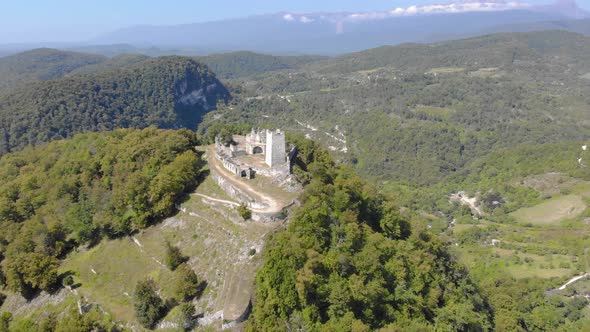 Aerial View of Defense Tower