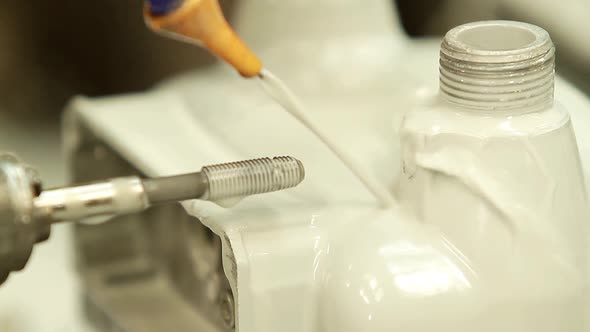 Metalworking CNC Milling Machine in a Factory Environment.