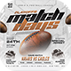 American Football Flyer - GraphicRiver Item for Sale