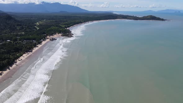 The Beaches at the most southern part of Borneo Island