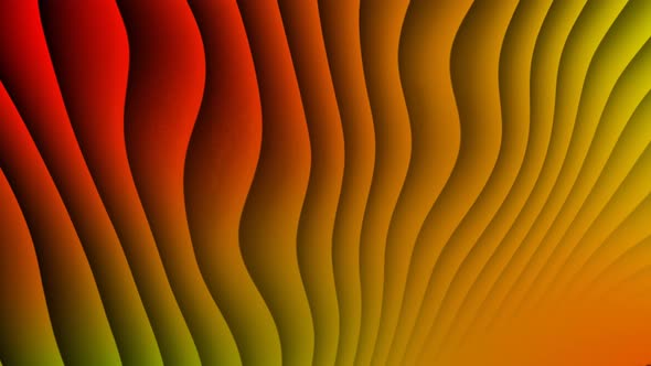 Gradient Stripes. yellow red Background. abstract wave line