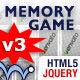 Classic Memory Game - CodeCanyon Item for Sale