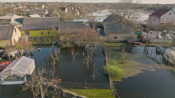 Flood Water Ecology River Rain Dirty Village Damage Climate Storm Park