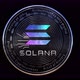 Solana Cryptocurrency Coin Rotation Loop on Alpha 02 - VideoHive Item for Sale
