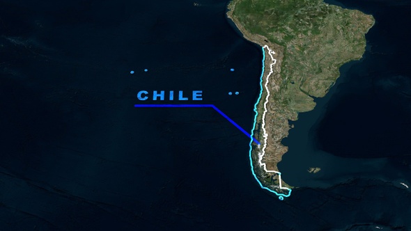 Chile World Map alt