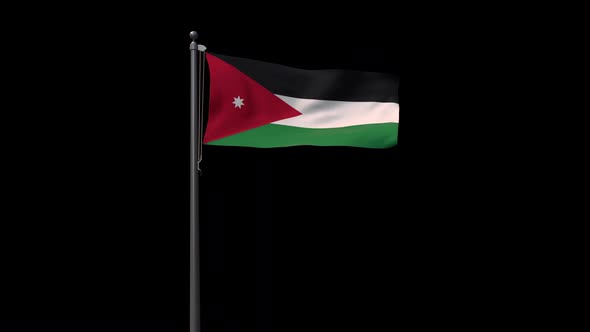 Jordan Flag With Alpha 2K