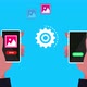 Sending Image From One Mobile Device To Another Mobile Device - VideoHive Item for Sale