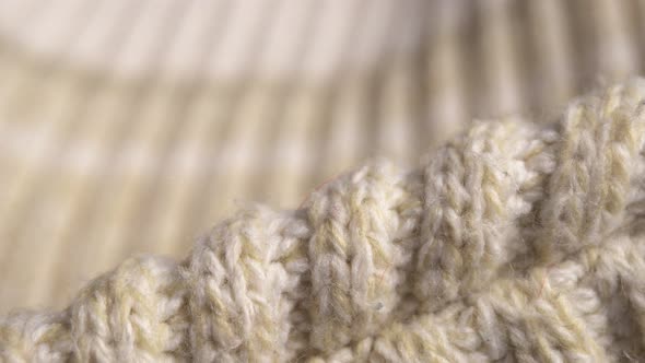 Knitted Winter Sweater Fibers