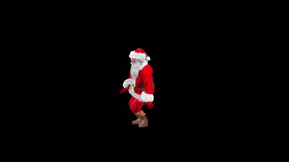 Santa Claus Dancing 4K