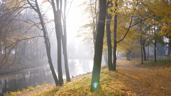 Lake in Autumn