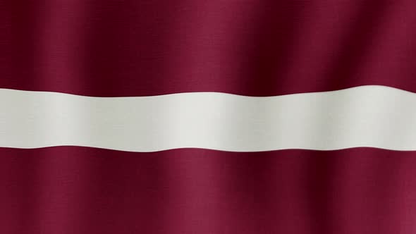 The national flag of Latvian