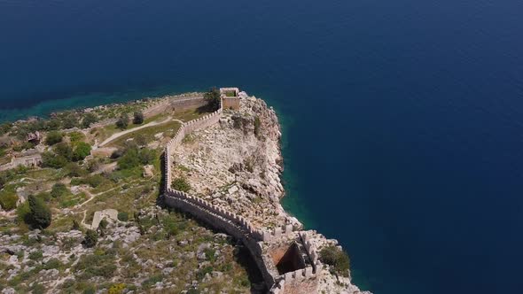 Ancient Fortress on the Mediterranean Coast