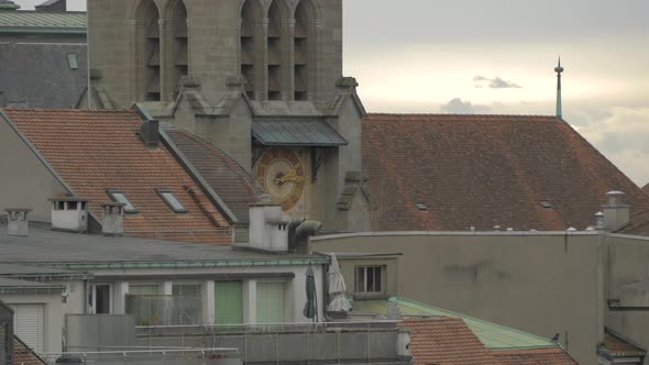 Clock tower, Lausanne