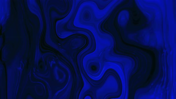 Abstract blue Glossy Marble Liquid Animated background