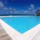 Holiday Pool Timelapse Beach Sun Blue Skies  - VideoHive Item for Sale