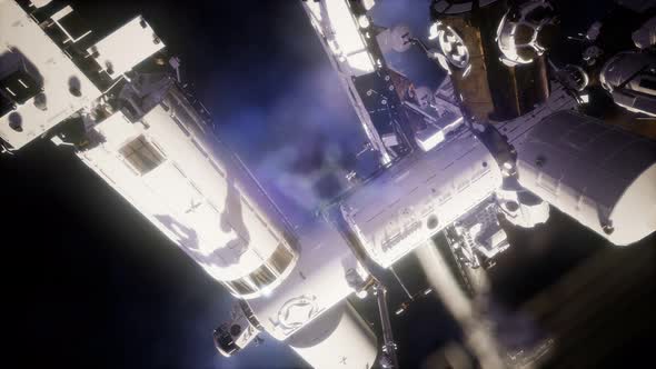 International Space Station in Outer Space alt