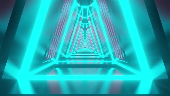 Science Fiction corridor animation