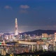 Time Lapse seoul City Skyline LotteTower south korea - VideoHive Item for Sale
