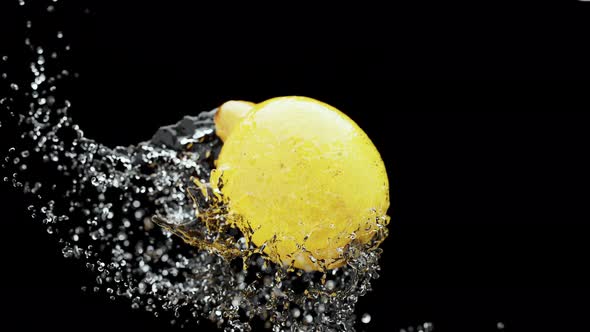 Slow Motion Fluid Splash Lemon alt