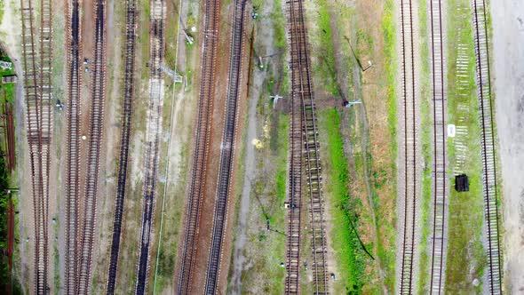 Aerial View of the Railway