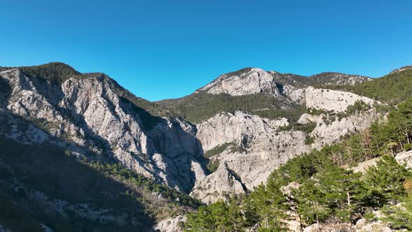 Canyon in the mountains