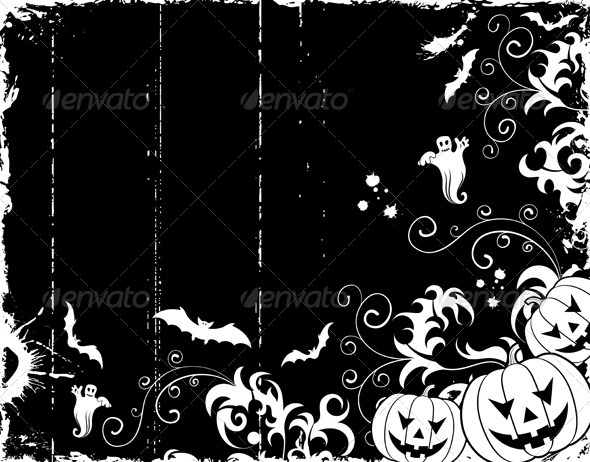Halloween frame
