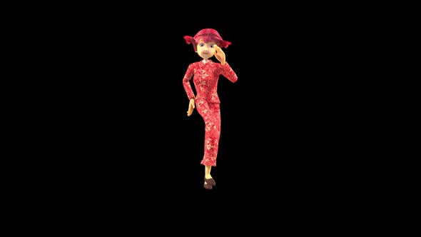 43 Chinese Girl Dancing 4K