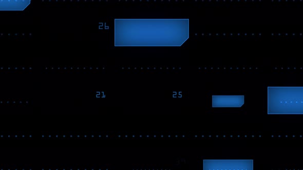 Hud Ui Element Rectangle Flow