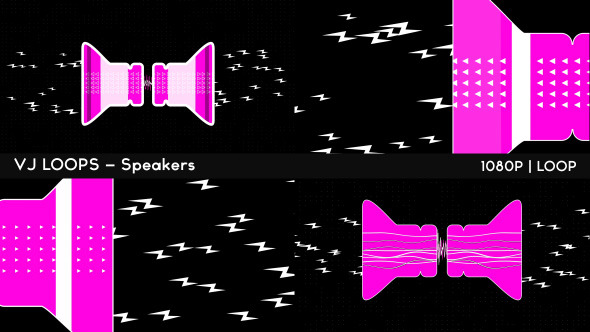 VJ Loops - Speakers