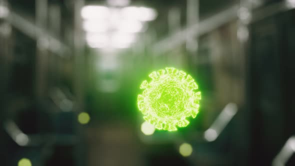 Coronavirus Covid-19 Epidemic in Subway Car alt