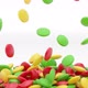 the Spoon Scoops Up Some Vitamins of Different Colors and Pours Them Back Out - VideoHive Item for Sale