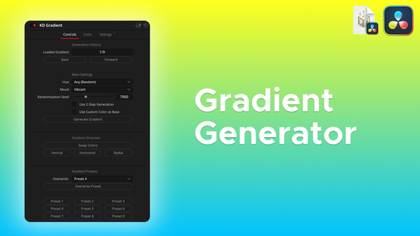 Gradient Background Generator
