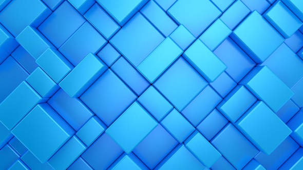 Background of Animated Cubes