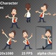 Cartoon Character Animation Set - VideoHive Item for Sale
