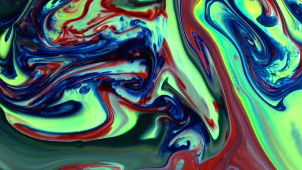 Abstract Colorful Sacral Liquid Waves Texture 365 alt