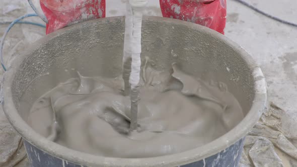 Mixing Cement