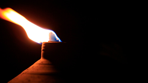 Tiki Torch Flame