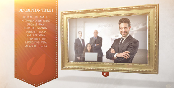 Falling Golden Frames alt