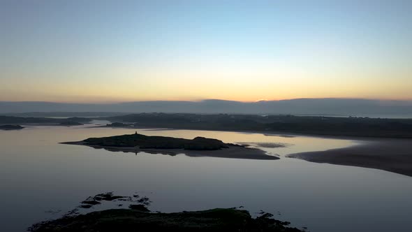 Flying From Kincasslagh to Cruit Island in County Donegal  Ireland