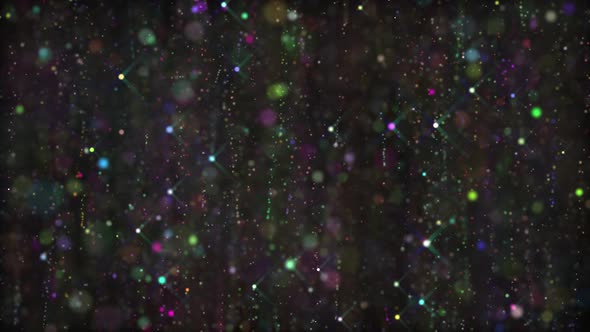 Glitter Shinning Particles Background